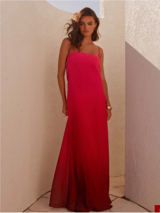 Peppermayo Dresses & Skirts - NWT PepperMayo Marianne Maxi Dress Pink Ombre Size 8